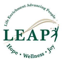 LEAP Life Enrichment Advancing People logo