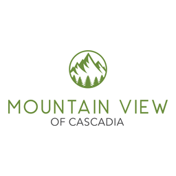 Mountain View of Cascadia logo